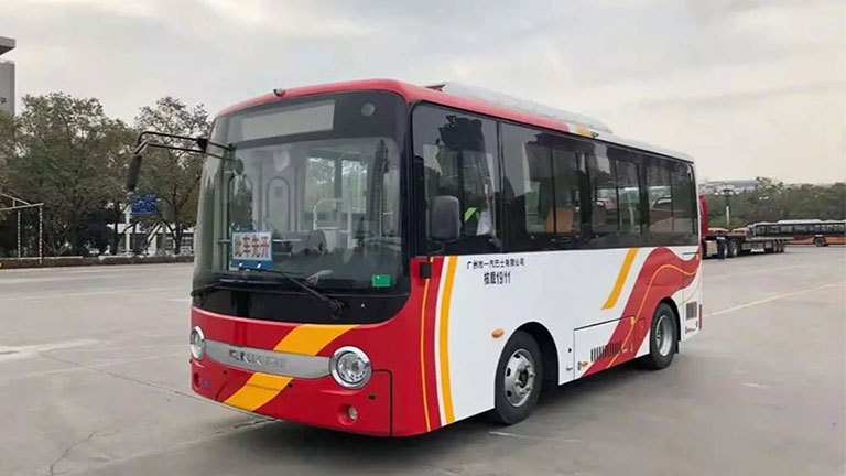 electric coach bus