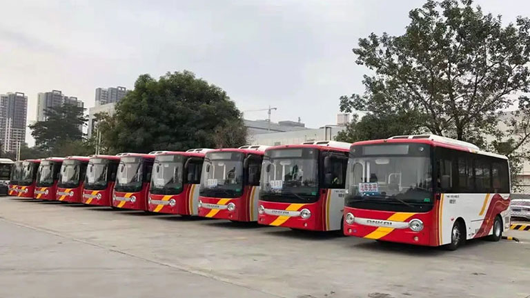 electric coach bus