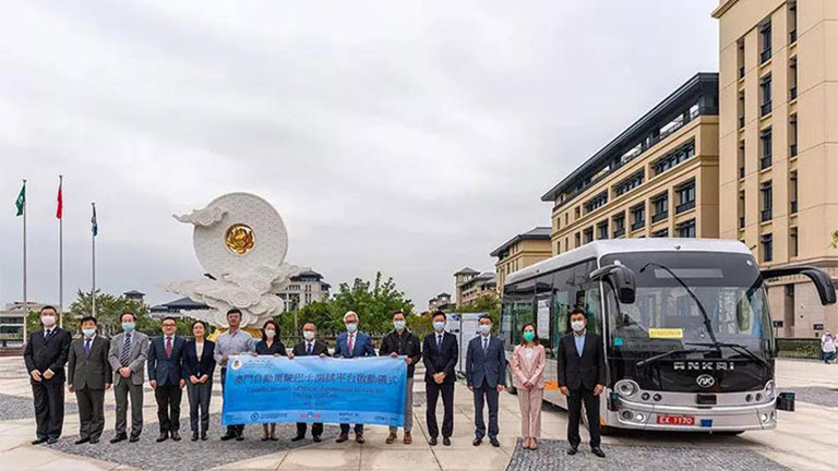 Ankai self-driving bus