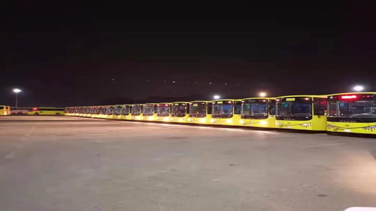 tourist buses
