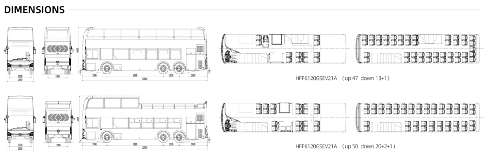 Ankai Panoramic Tour Bus