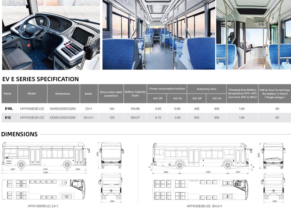 Electric Public Transportation Vehicle