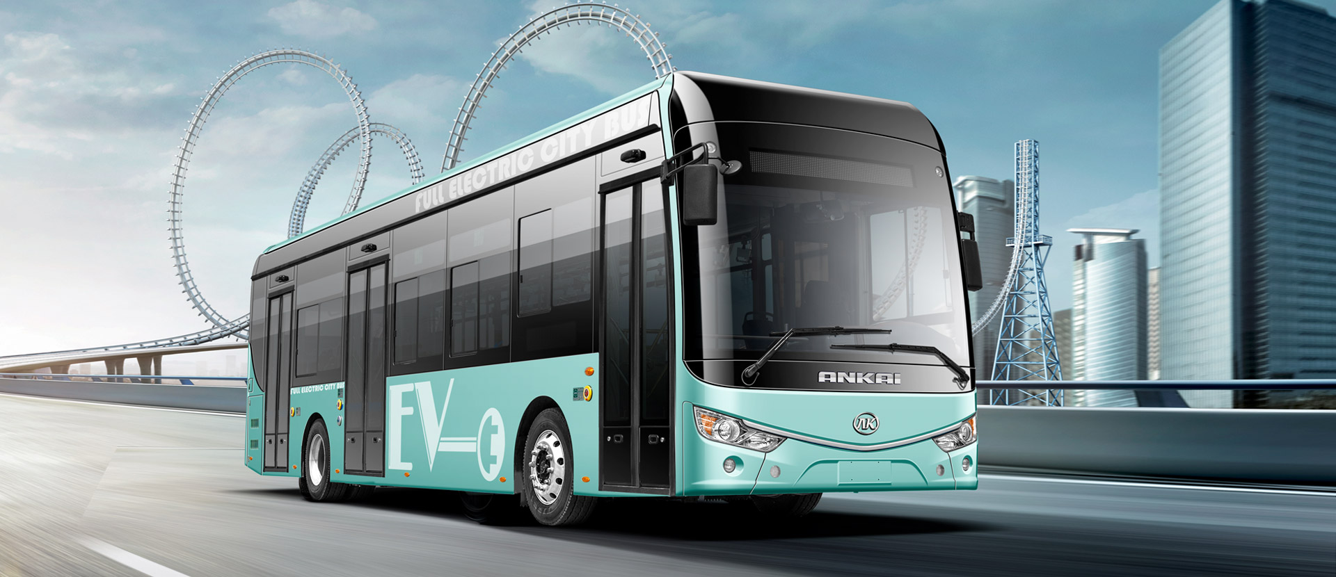 electric coach bus