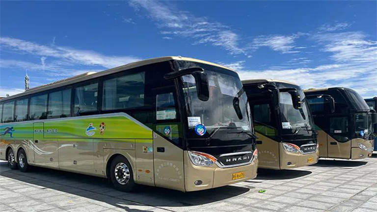 Ankai Buses Start Serving 17th Shaanxi Provincial Sports Meeting 