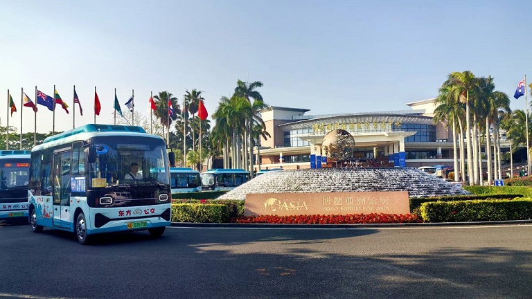 Spring Tide Surges at Boao! Ankai Bus Salutes the Asian Summit with Chinese Intelligent Manufacturing