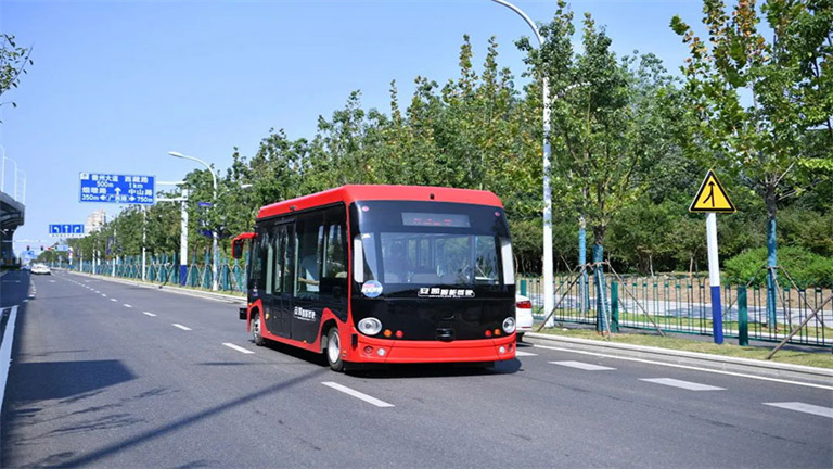 Ankai bus helps to accelerate the commercialisation of driverless driving
