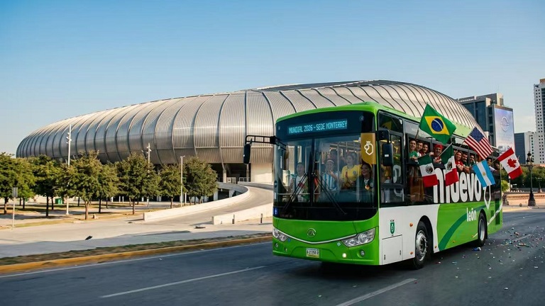 Exquisite Craftsmanship, Safeguards the Event – Ankai C9 Successfully Undertakes Shuttle Missions for the Monterrey Venue of the 2026 FIFA World Cup