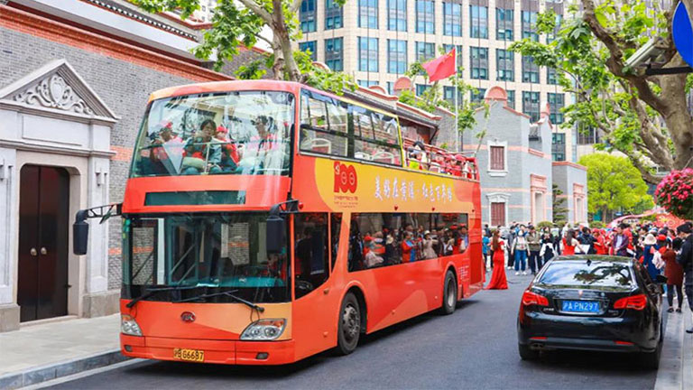 Today the entire Huangpu District is red!