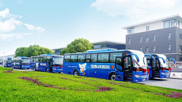 Ankai Electric A6 Tourist Buses Delivered to Guangxi