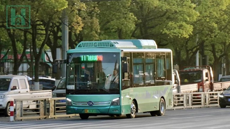 Ankai Bus enters Anji and help upgrade its green transportation